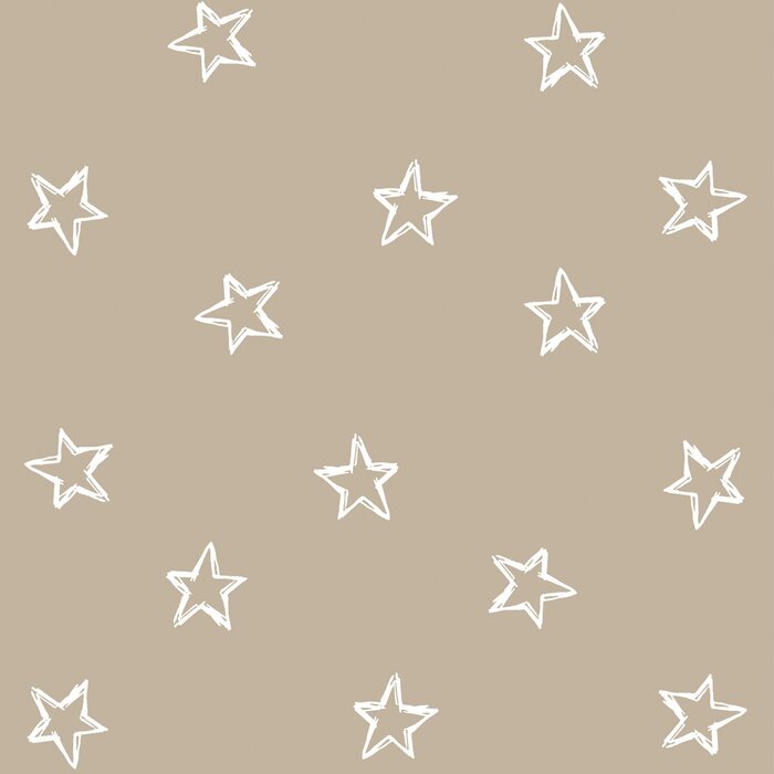 Подушка для вагітних та годування Theraline Dodo з наповнювачем з перлин, чохол «Зірки Капучино», 170 см