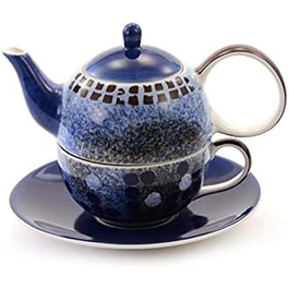 Чай для одного набору 'Alisa Керамічний, 4 шт. Глечик 0.4 л, Чашка 0.2 л (1)