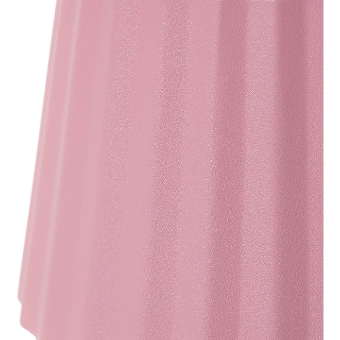 Lindby LED акумуляторна бездротова настільна лампа з датчиком дотику, рожева, IP54 (для внутрішнього та зовнішнього використання)