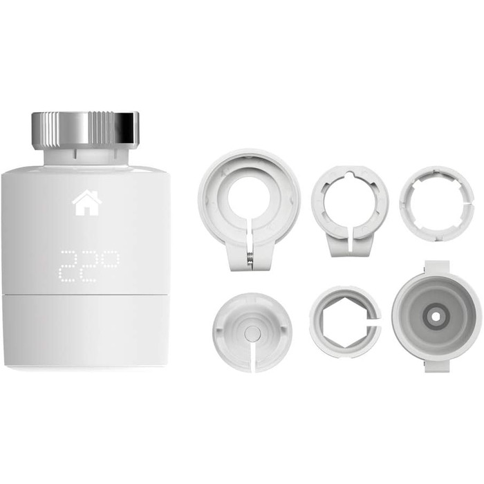 Термостат на радіатор Tado° Smart - додатковий, для індивідуального керування опаленням, білий, простий монтаж