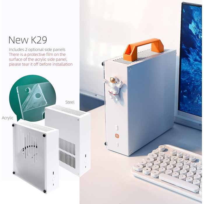 Комп'ютерний корпус SGPC ITX Mini K29 зі сталі – новий