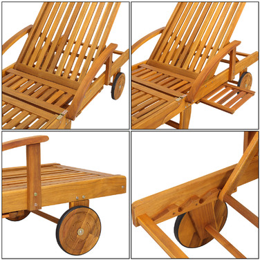 Шезлонг Tami Sun® Acacia Wood