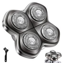 Смінні леза Pro 4 для голильниці для лисини Pitbull Skull, Butterfly Kiss Pro та Palm Shavers, водонепроникна гнучка бритва для чоловіків (волога та суха гоління)