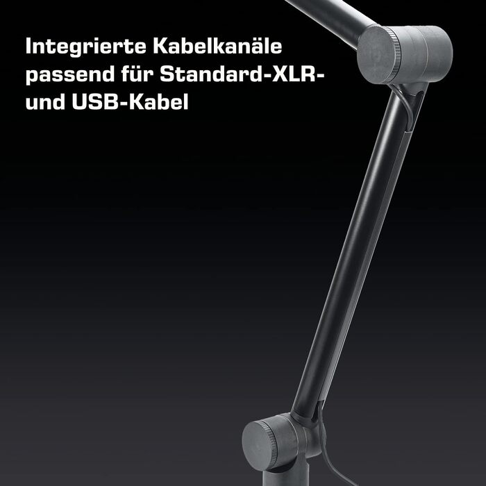 DOCKIN® MP2000: USB мікрофон-конденсатор для ПК, геймінгу, подкастів та стрімінгу. Якісний мікрофон з міцним кріпленням для запису звуку. Преміум якість звуку.