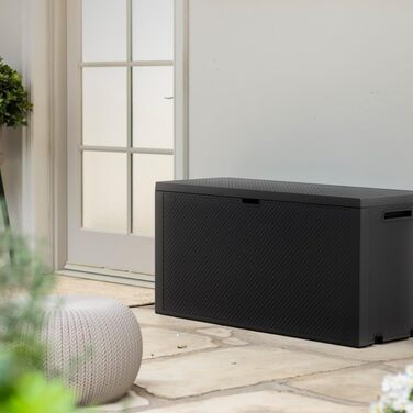 Садовий ящик Keter Emily з полірезину, 277 л - для зберігання подушок, інструментів