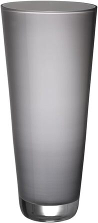 Ваза Villeroy & Boch Verso Midnight Sky, 38 см, скло, сірий колір
