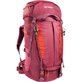 Туристичний рюкзак Tatonka Norix 44 Women - Жіночий легкий рюкзак з, фронтальним доступом, регульованою системою спинки, нижнім відділенням і дощовиком - 44 літри - 66 x 27 x 18 см (Bordeaux Red)