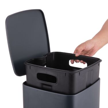 Відро для сміття Relaxdays Кухня, 12 літрів