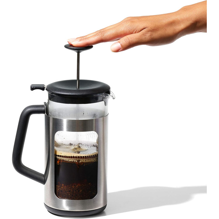 OXO French Press з нержавіючої сталі - 900 мл, кавомашина