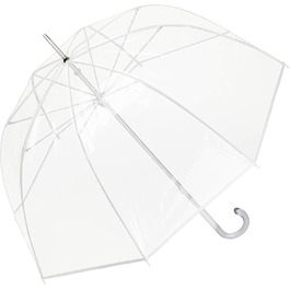 Парасолька-дзвіночок Парасолька Прозорий прозорий весільний парасольку Дами Чоловіки Меліна біла