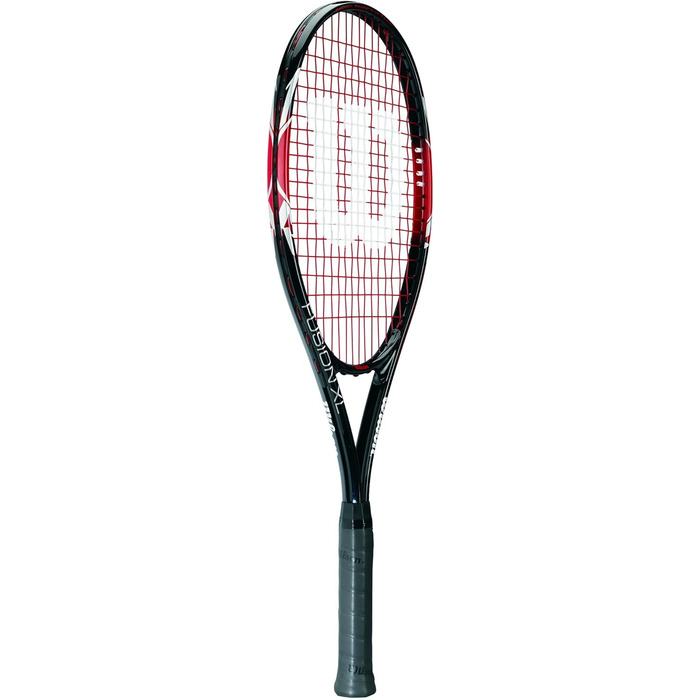 Жіноча/Чоловіча тенісна ракетка, Початківець, Fusion XL, чорна/червона 3 Червона/Чорна