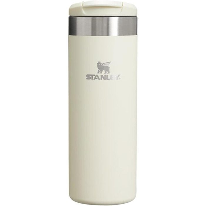 Термокружка Stanley Aerolight Transit 470мл Cream Gloss - Збереження тепла до 6 годин, сумісна з автомобільними тримачами, миється в посудомийній машині
