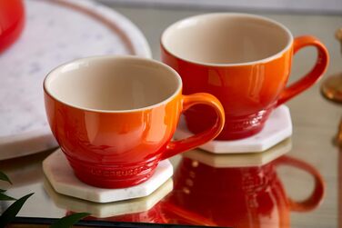 Капучино Tasse Le Creuset, 400 мл, кераміка, Червоний, 70304400900002 Flint
