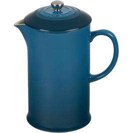 Кавоварка Le Creuset об'ємом 1 л, глибокий смарагдовий колір, кераміка