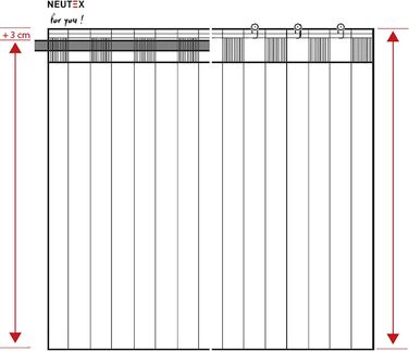 Шарф Neutex Rocco 245x140см, синій, зроблено в Німеччині, Oeko-Tex Standard 100