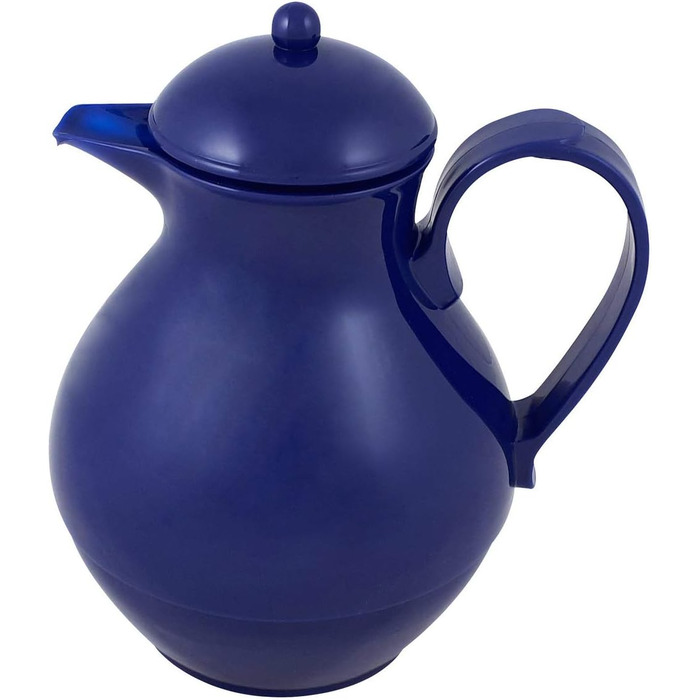 Термос Helios Nostalgie 1л, білий - підтримує температуру 6 годин - для напоїв (чай, кава)