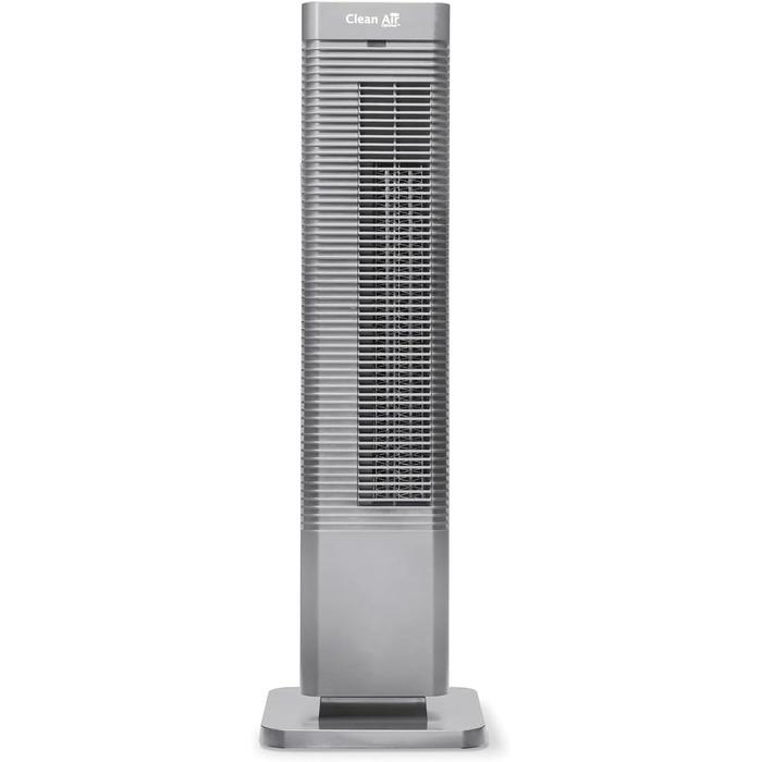 Обігрівач та вентилятор 2-в-1 Clean Air Optima CA-904G Smart: Цифровий термостат, осциляція 80°, для приміщень до 40 м², сірий