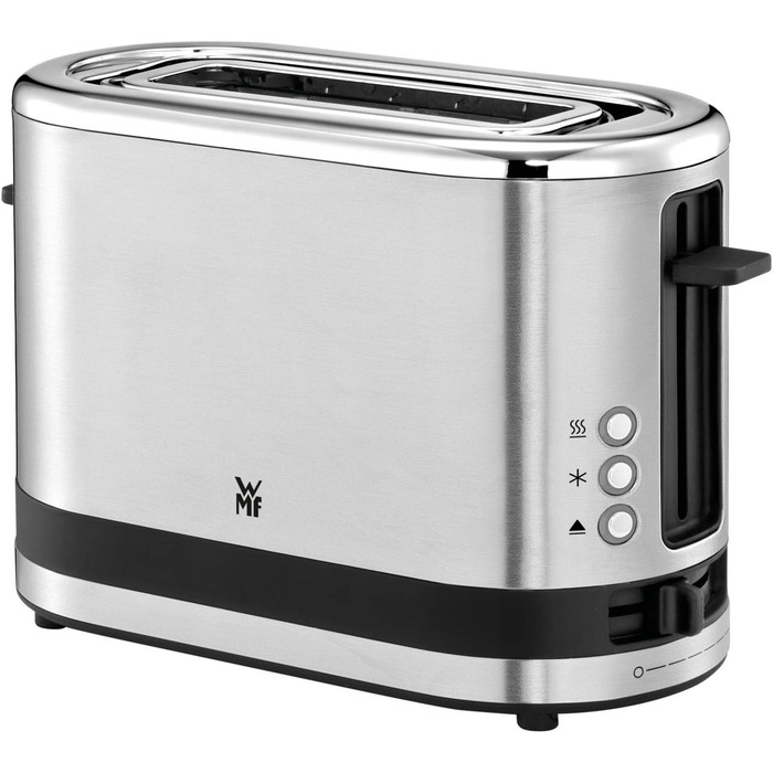 Електричний чайник WMF Küchenminis 1.0л, 1900 Вт + Тостер Bueno Pro з нержавіючої сталі, 870 Вт, 2 відділення