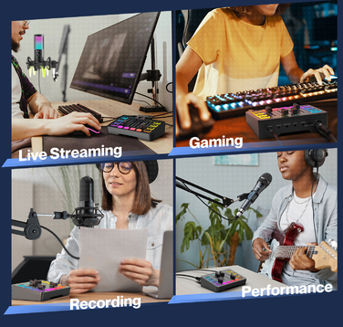 Аудіомікшер SC3 Fifine