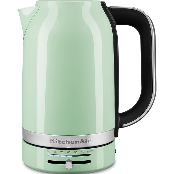 Електричний чайник KitchenAid 1.7L з регулюванням температури (50-100°C), з фільтром від накипу, Pistazie