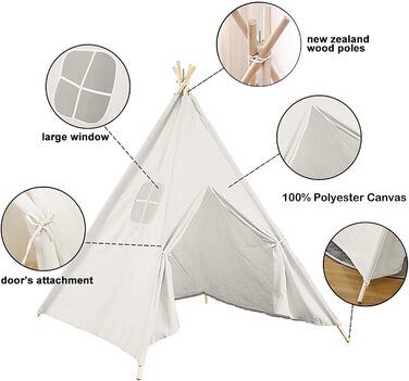 Дитяче намет-типі ChicSoleil для гри в приміщенні та на вулиці