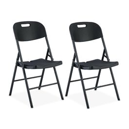 Набір з двох розкладних садових стільців Relaxdays