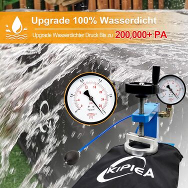 Чохол для садово-патіо меблів Kipiea, водонепроникний, прямокутний, 242x162x100 см