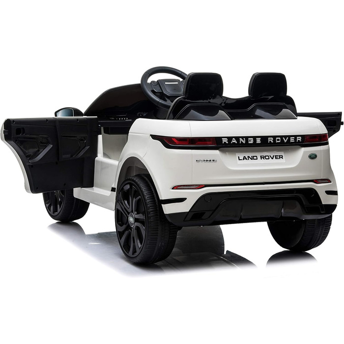 Дитячий електромобіль Range Rover Evoque 12V, ліцензійний, білий