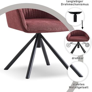 Поворотний стілець м'який стілець промисловий дизайн ткане полотно