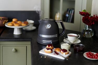 Міксер KitchenAid Artisan 1.5 л, сталевий котел, колір сірий (5KEK1522EGR)