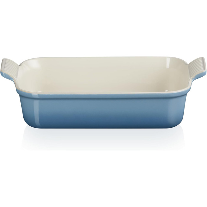 Форма для запікання Le Creuset прямокутна, 26x32 см, 2.4 л, кераміка, Chambray