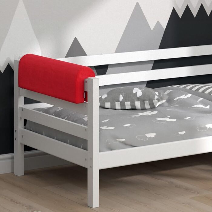 Бортик для ліжечка Bettumrandung 70x20 см, червоний - захист для безпечного сну дитини