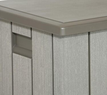 Садовий ящик для зберігання Lifetime 60089, 127x64x67 см, коричневий, стійкий до УФ-випромінювання