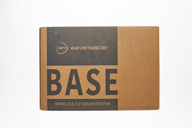 Wavemaster Base - полична акустична система (30 Вт) з потоковим передаванням через Bluetooth і виходом для навушників, активні блоки, використання для телевізора/планшета/смартфона (66500)