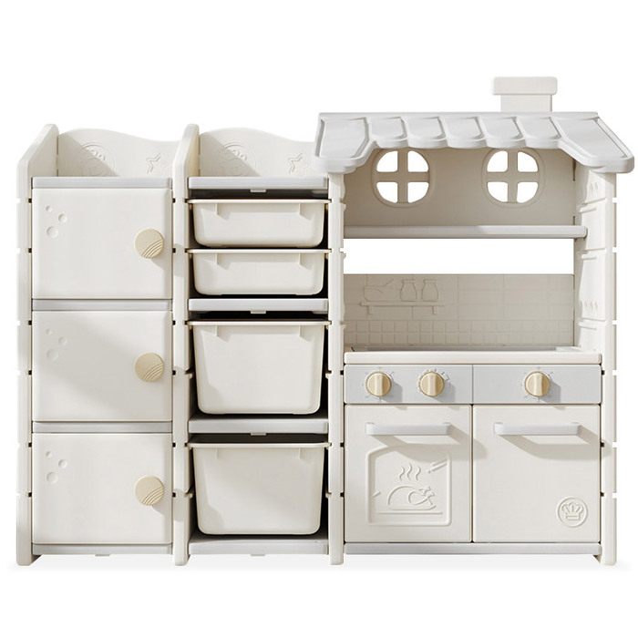 Стелаж Mealux Master Chef White/Gray (арт. KD-E154 White/Gray)