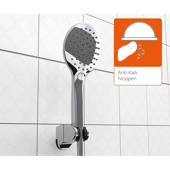 Змішувач для ванни EISL CLAUDIO з душовим підключенням, хром, однорідний, NI023CALCR