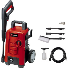 Мийка високого тиску Einhell TC-HP 130 (1500 Вт, 130 бар, модульна система Quick-Couple, шланг, пістолет, ланц, насадки, щітка, контейнер для миючого засобу)