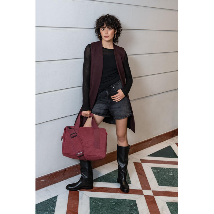 Сумка-органайзер Reisenthel Allrounder M – універсальна дорожня сумка для роботи та відпочинку, Twist Maroon