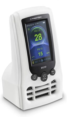 Монітор якості повітря та вимірювач частинок Trotec BQ30 CO2 Ampel - вимірювання CO2 та PM2.5