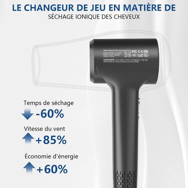 Іонний фен для волосся, багатофункціональний стайлер, багатоколірний