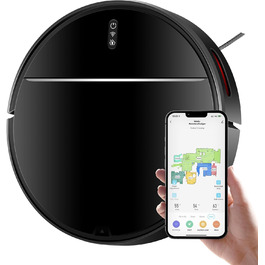 Робот-пилосос з функцією миття - з док-станцією - для власників домашніх тварин