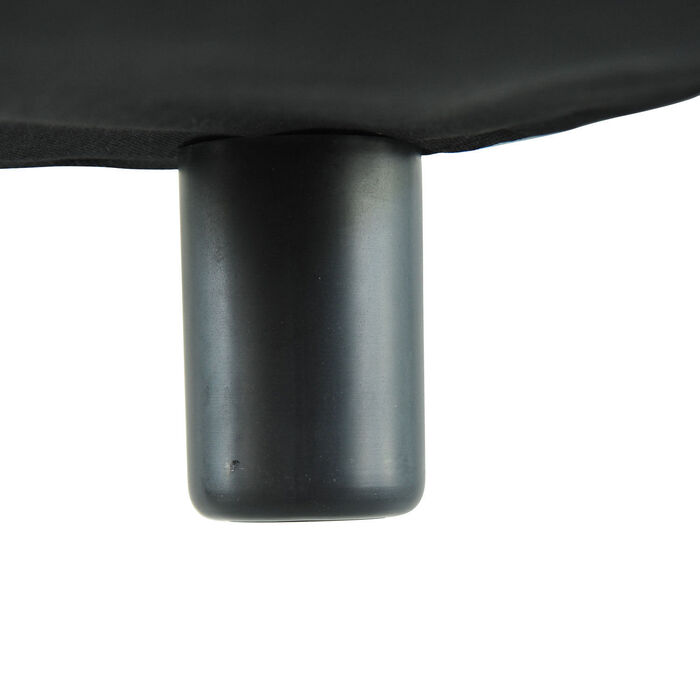 Лавка для табуретів HOMCOM Chesterfield зі штучної шкіри Black 40x30x24см стильна та зручна для вітальні та передпокою