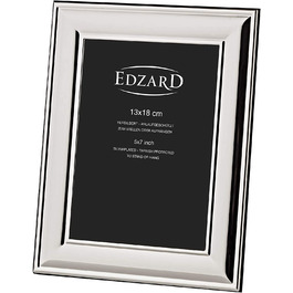 Фоторамка EDZARD 13x18 см з 2 вішалками срібляста