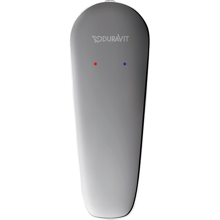 Змішувач для ванної кімнати Duravit B.1 з висувною вилкою, хром (з комплектом для зливу)