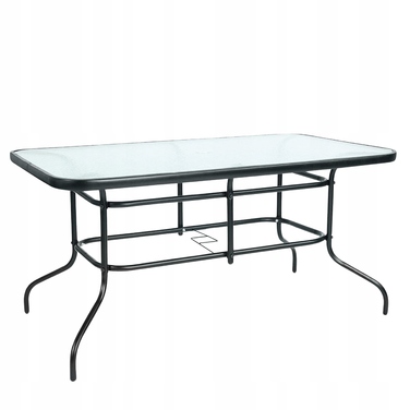 Комплект садових меблів Zolta, метал, сірий, 7 предметів