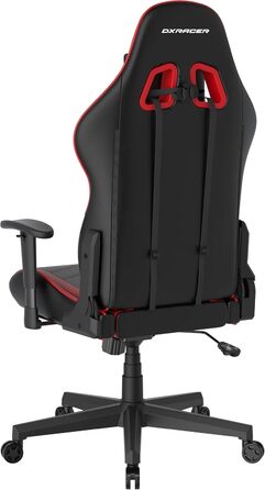 Крісло ігрове DXRacer PRINCE FD01 /N - Чорно-червоне, регульоване, ергономічне для офісу та дому