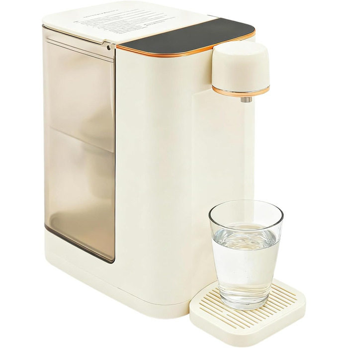 Диспенсер гарячої води з LED дисплеєм та фільтром, 2000 Вт, 3л, для дому, школи, офісу