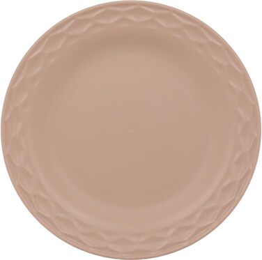 Набори пластикового посуду BERGER Mali Легкий і небиткий похідний посуд набір тарілок миски чашки столовий сервіз на 4 персони (набір посуду 16 шт.)