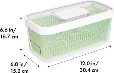 OXO Good Grips Greensaver Контейнер для зберігання продуктів, 4.7 л