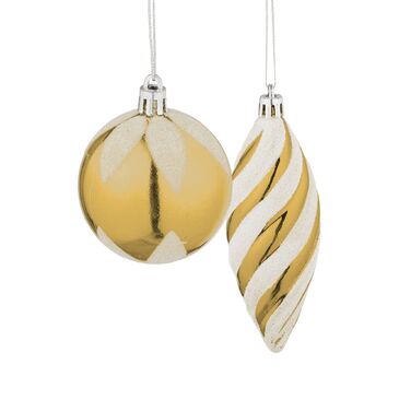 Набір новорічних кулічок Relaxdays (72 шт.)